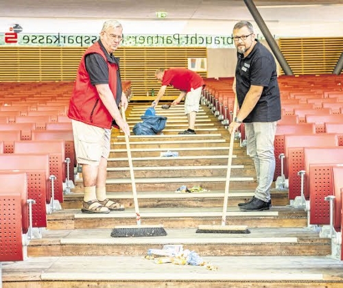 Kehraus im Wasenwald: Heute endet die Freilichttheatersaison. FOTO: GAUSS