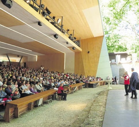 Derzeit wie alle anderen Häuser leer: das Naturtheater Reutlingen. FOTO: ARCHIV