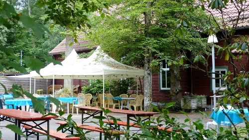 Der Biergarten läuft derzeit als Modell-Projekt.