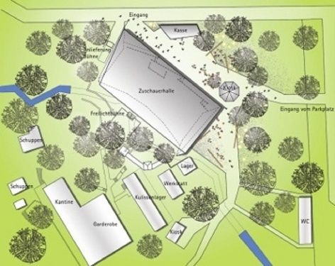 Naturtheater Reutlingen / Theatergelände (Plan: 4a Architekten GmbH)