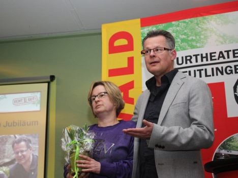 Bärbel Mauch und Rainer Kurze teilen sich seit zehn Jahren den Vorsitz beim Naturtheater Reutlingen / Foto: Ströhle